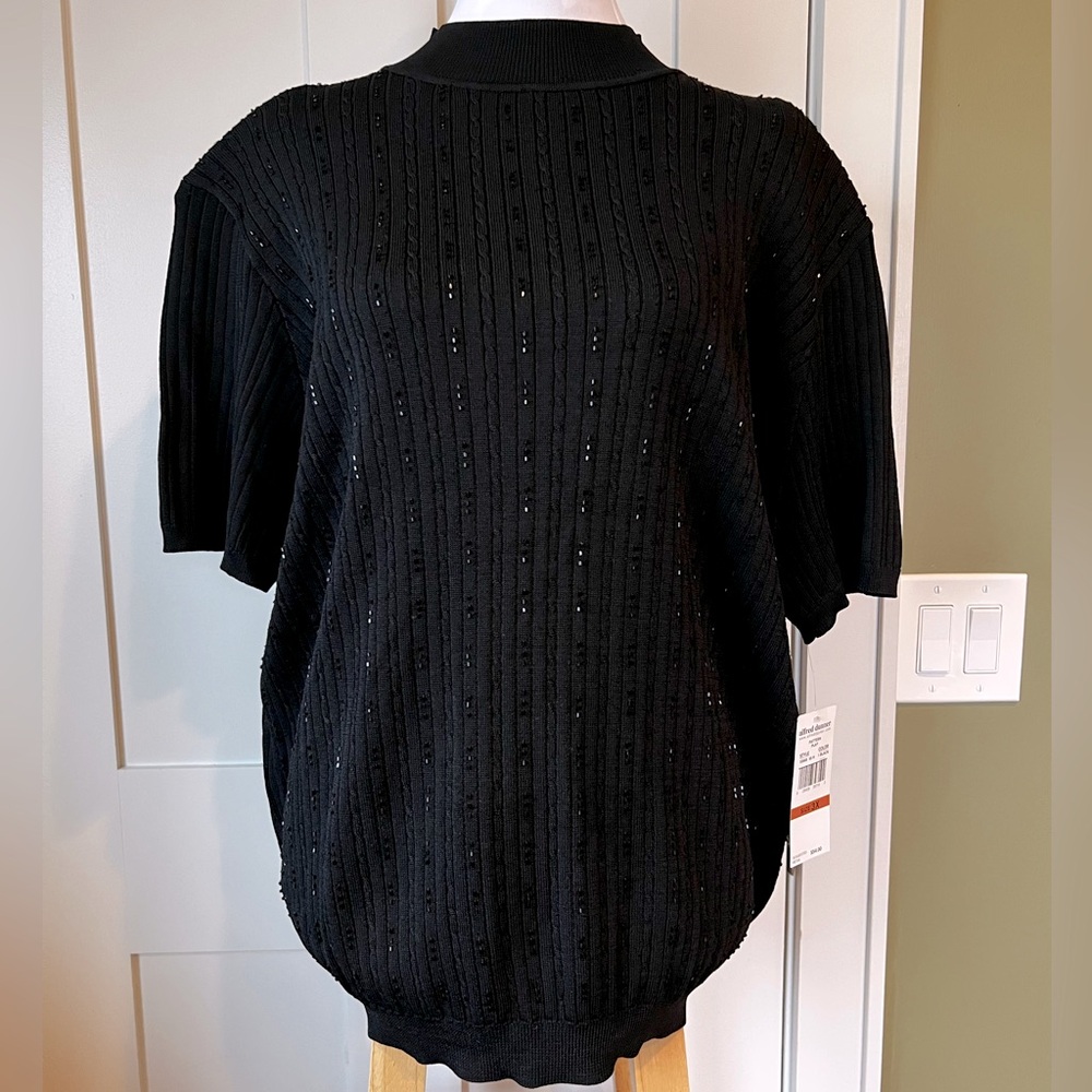 Alfred Dunner NWT Black Top size 3x